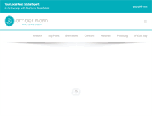 Tablet Screenshot of amberhom.com